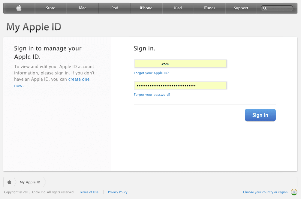 02 Sigin Apple ID